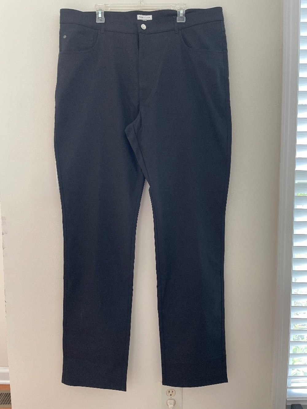 Peter Millar EB66 Performance Golf Pants, Men's Big & Tall 42 Long – Black – NWT